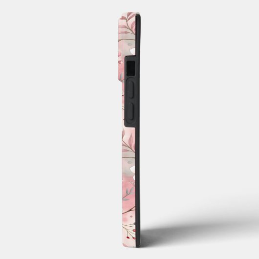 Sakura Flower Pattern Pink Case-Mate iPhone Case (Achterkant / Links)