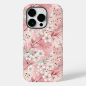 Sakura Flower Pattern Pink Case-Mate iPhone Case (Achterkant)