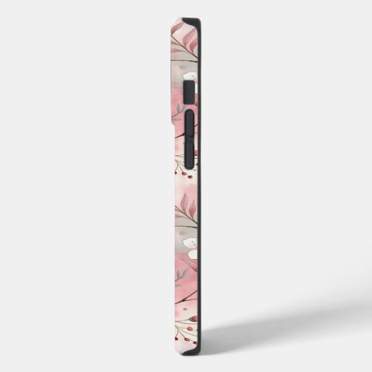 Sakura Flower Pattern Pink Case-Mate iPhone Case (Achterkant / Links)