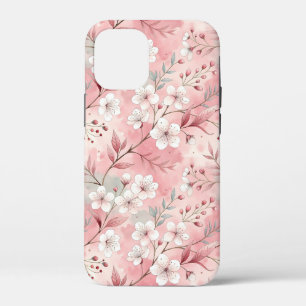 Sakura Flower Pattern Pink Case-Mate iPhone Case