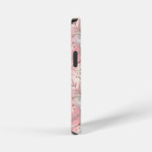 Sakura Flower Pattern Pink iPhone Hoesje (Rechterkant)