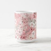 Sakura Flower Pattern Pink Koffiemok (Center)