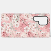Sakura Flower Pattern Pink Samsung Galaxy Hoesje (Achterkant horizontaal)