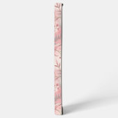 Sakura Flower Pattern Pink Samsung Galaxy Hoesje (Linkerkant)