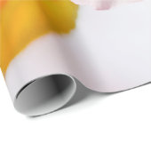 Sakura Flowers en Soft Pink Background Cadeaupapier (Rol Hoek)