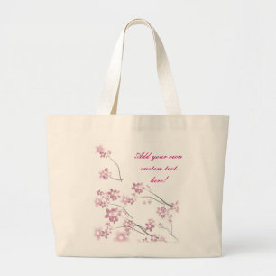 Sakura Flowers Grote Tote Bag