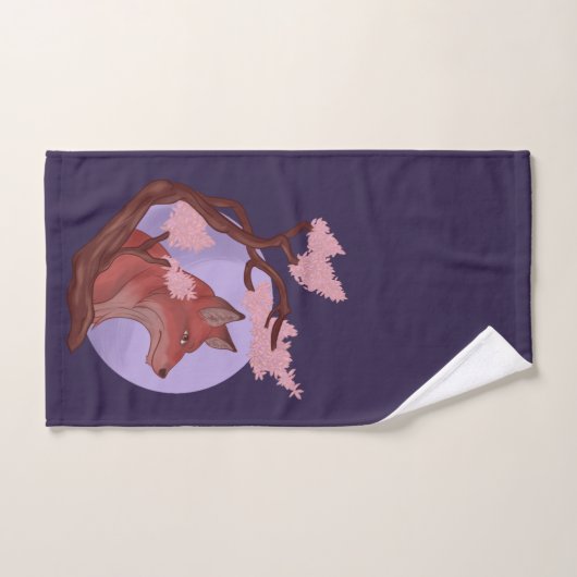 Sakura Fox Bad Handdoek (Handdoek)