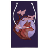Sakura Fox Klein Cadeauzakje (Achterkant)