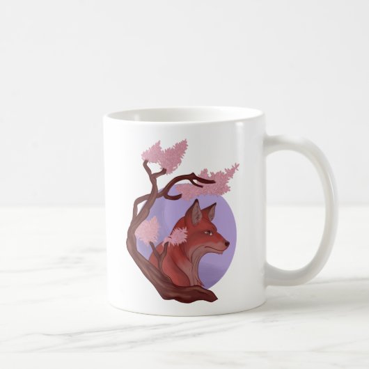 Sakura Fox Koffiemok (Rechts)