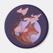 Sakura Fox Magneet (Voorkant)