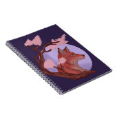 Sakura Fox Notitieboek (Rechterzijde)