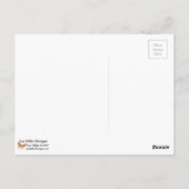 Sakura Geisha Bird in the Snow Cherry Blossom Briefkaart (Achterkant)