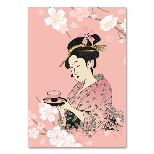 Sakura Geisha Kaart (Voorkant)