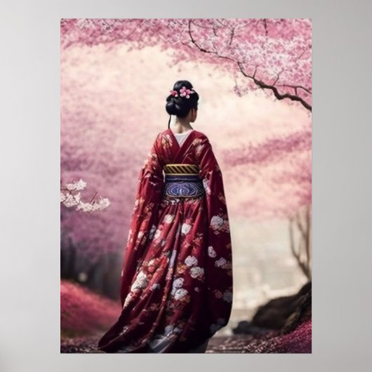 Sakura Geisha Poster (Voorkant)