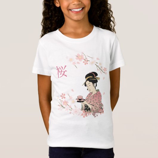 Sakura Geisha T-shirt (Voorkant)