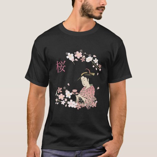 Sakura Geisha T-Shirt (Voorkant)