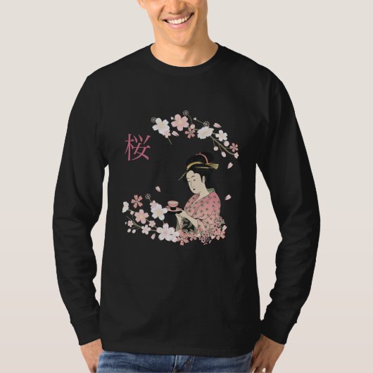 Sakura Geisha T-Shirt (Voorkant)