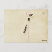 Sakura Girl Briefkaart (Achterkant)