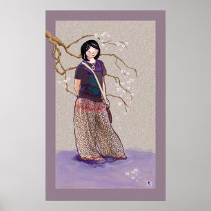 Sakura girl versie 3 poster