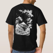 Sakura Golfslag T-shirt (Achterkant)