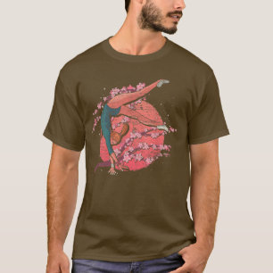 Sakura Gymnastics Lover Cherry Blossom Acrobat G T-shirt