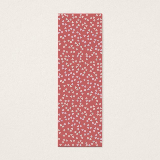 sakura harten mini visitekaartjes (Voorkant)