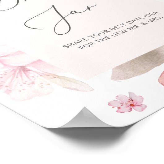 Sakura heeft nachtideeën. Datum jar bridal game Poster (Hoek)