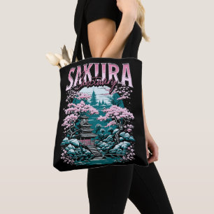 Sakura-heiligdom Japanse Tuin Tote Bag