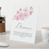 Sakura - herinneringen aan de bruid reclamebord met voetstuk (Insitu)