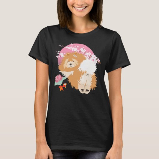 SAKURA - Hoe - Donkere shirten - kies stijl T-shirt (Voorkant)