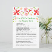 Sakura Hoe goed ken je het baby shower spel? (Staand voorkant)