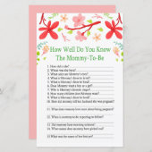 Sakura Hoe goed ken je het baby shower spel? (Voorkant / Achterkant)