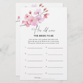 Sakura - Hoe oud was de bruid om mee te spelen