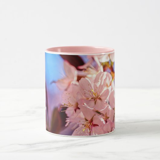 Sakura in de boomschaduw mok (Midden)