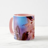 Sakura in de boomschaduw mok (Voorkant links)