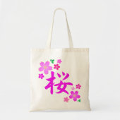 SAKURA in het Japans Tote Bag (Voorkant)