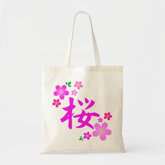 Sakura in het Japans Tote Bag (Voorkant)
