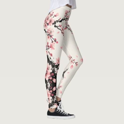 Sakura Inkt Leggings (Rechts)