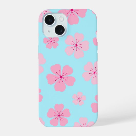 Sakura iPhone 15 Case (Achterkant)