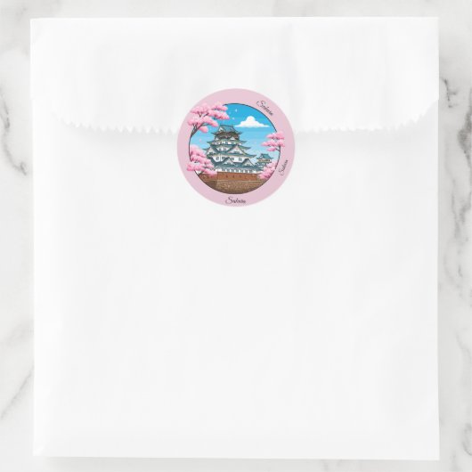 Sakura Japanese Castle Sticker Pack (Tas)