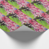 Sakura Japans Cherry Blossom art Cadeaupapier (Hoek)