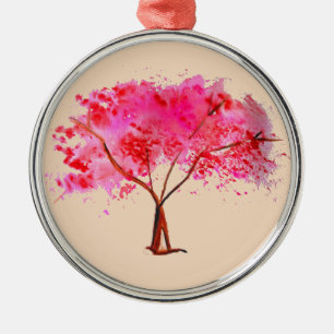 Sakura Japans Cherry Blossom art Metalen Ornament