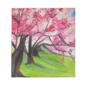 Sakura Japans Cherry Blossom art Notitieblok (Voorkant)