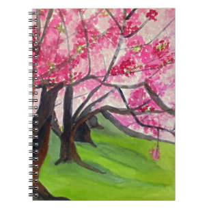 Sakura Japans Cherry Blossom art Notitieboek