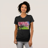 Sakura Japans Cherry Blossom art T-shirt (Voorkant volledig)