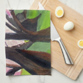 Sakura Japans Cherry Blossom art Theedoek (Quarter Fold)