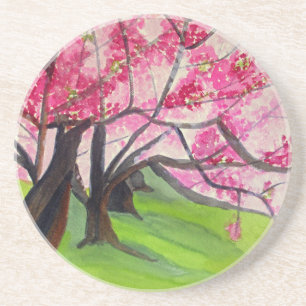 Sakura Japans Cherry Blossom art Zandsteen Onderzetter