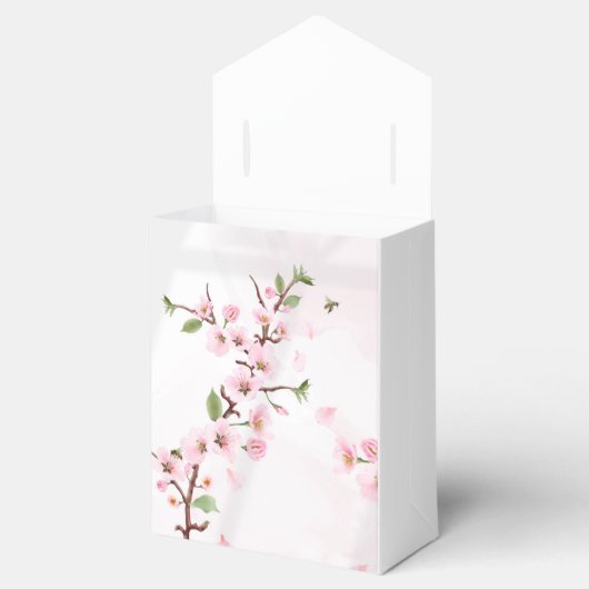 Sakura Japans Cherry Blossom Asian Wedding Bedankdoosjes (Geopend)