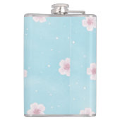 Sakura Japans Cherry Blossom Floral Heupfles (Achterkant)
