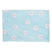 Sakura Japans Cherry Blossom Floral Kussensloop (Voorkant-Links)